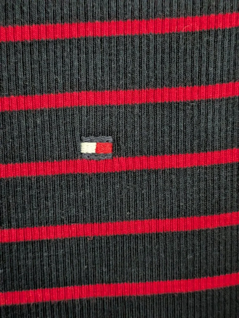 Tommy Hilfiger Navy/Red Stripe Sleeveless Tank Dress - Size M- Pre-owned - Picture 3 of 4